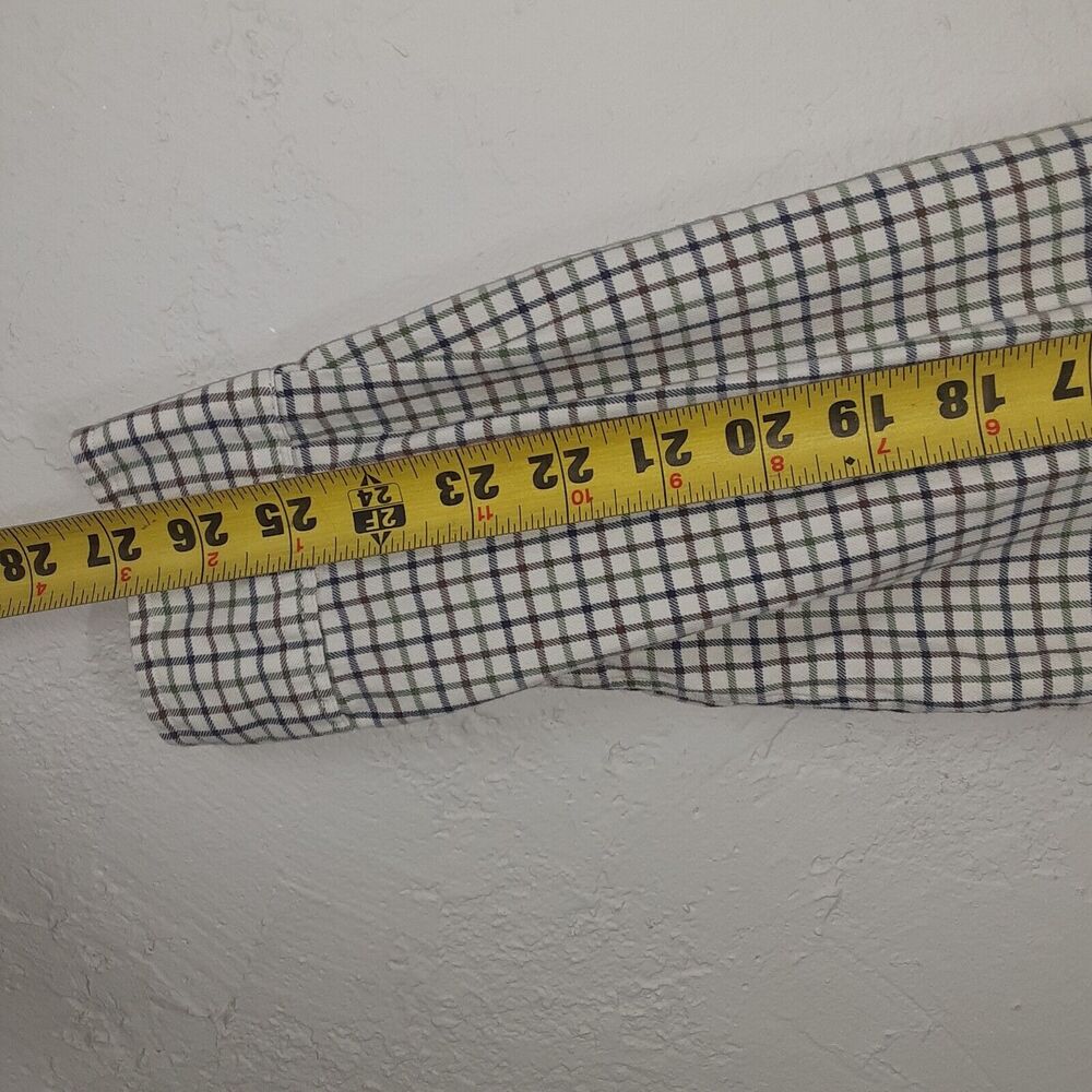 Ralph Lauren Adult M Classic fit Mens Plaid Multicolor Shirt Long Sleeve - Picture 9 of 9